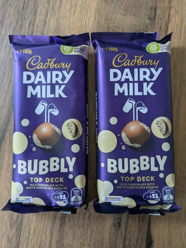 Cadbury dairy milk bubbly top - cadbury,