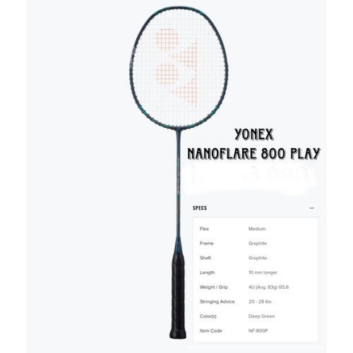 Yonex nanoflare 800 - nanoflare, 4u