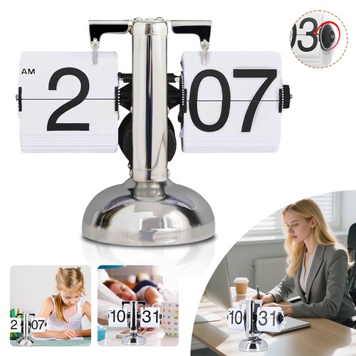 Retro flip down clock - flip,