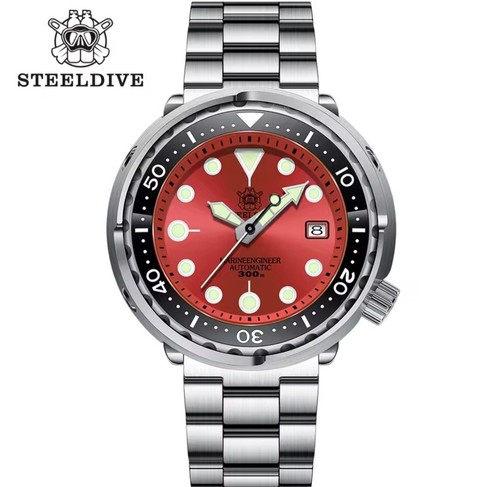 Steeldive sd1975 tuna red - sd1975,