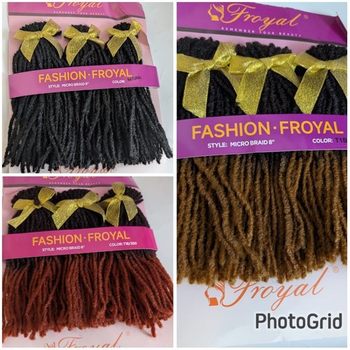 Micro braids hair - 10'',