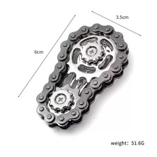 Metal Bike-Chain Gear Fidget
