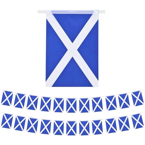 Scottish scotland flag bunting - scottish,
