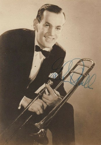 Glenn miller signed photograph - miller,