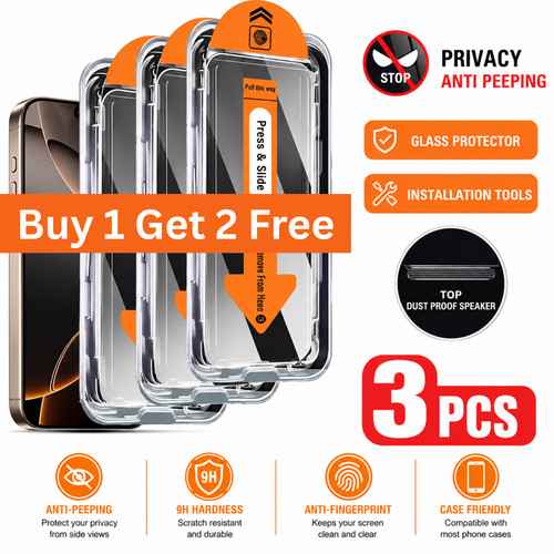 Privacy tempered glass screen - privacy,