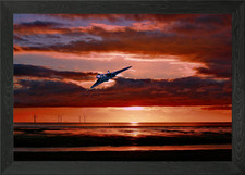 Avro Vulcan Bomber at suns