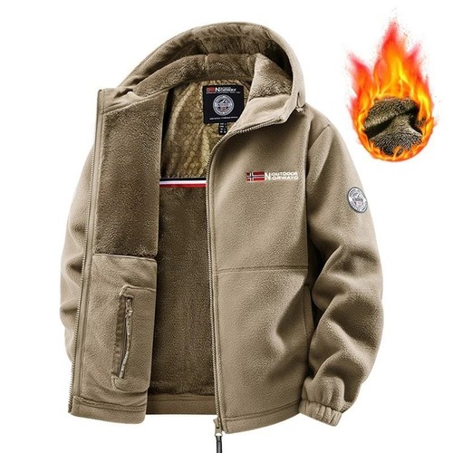 Men fleece jacket outdoor - fleece,