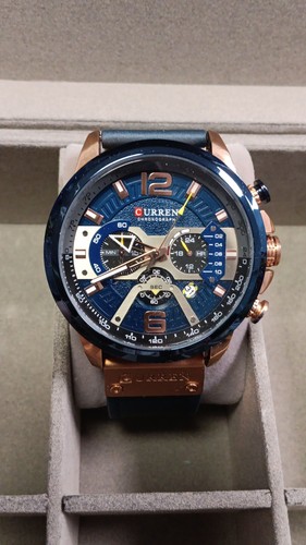 Curren chronograph wristwatch - chronograph,