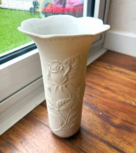 Kaiser porcelain vase white - kaiser,