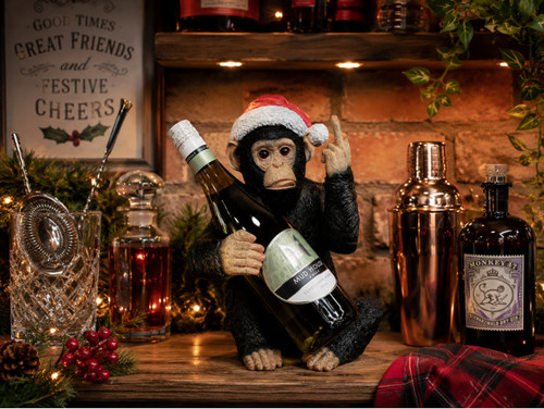 Cheeky monkey resin wine - monkey,