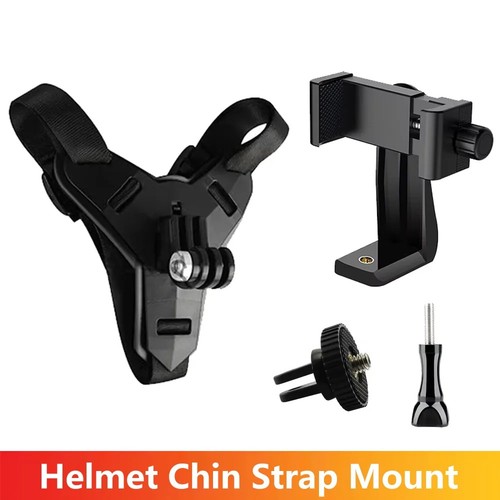 Motorcycle helmet chin strap - chin,