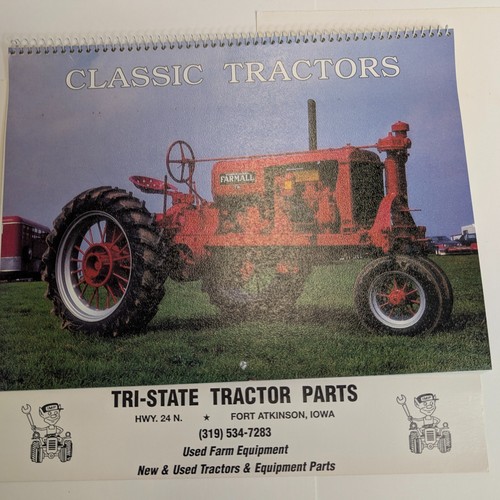 1996 classic tractors calendar - 1996,