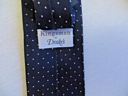 Kingsman drake blue spotted - drake's,