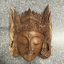 Vintage Balinese Hand Carved