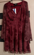 Cider Burgundy Floral Print