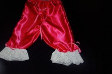 adult pink satin pantaloons . bloomers fancy dress cosplay 