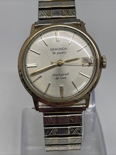 Sekonda De Luxe Gents Vintage Mechanical Manual Wind Watch - Vostok 2214