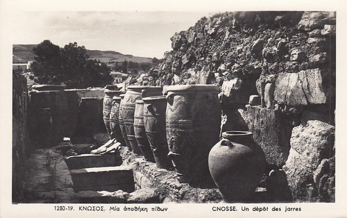 Knossos dépôt des jarres - knossos,