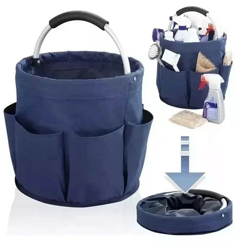 Cleaning caddy with - cleaning, handle