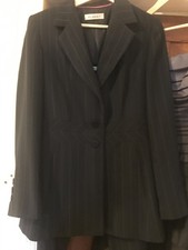 Planet womans pin striped suit size 10