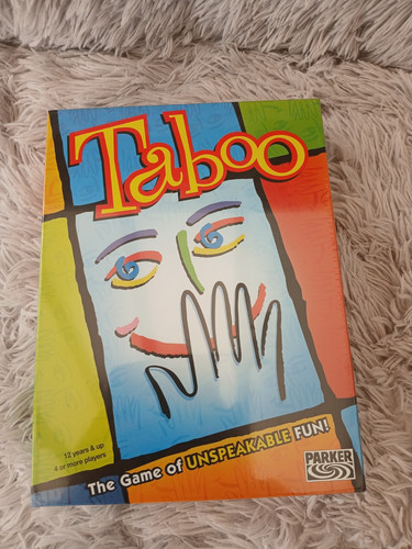 Taboo board game - taboo, parker