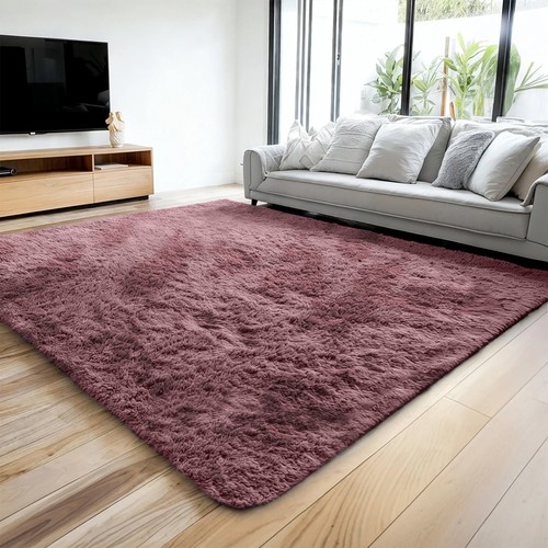 Large fluffy rugs anti slip - large, anti-slip