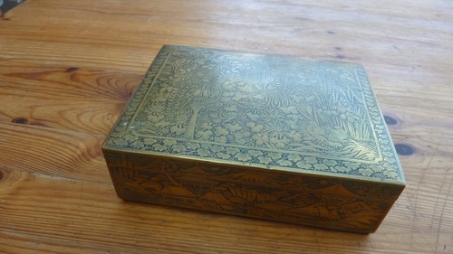 Ww2 hand carved indian - ww2,
