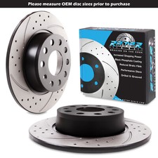 REAR GROOVED DRILLED 272mm