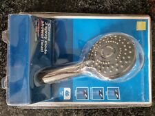 B & Q 3 Spray Mode Chrome Shower head. Easyfit