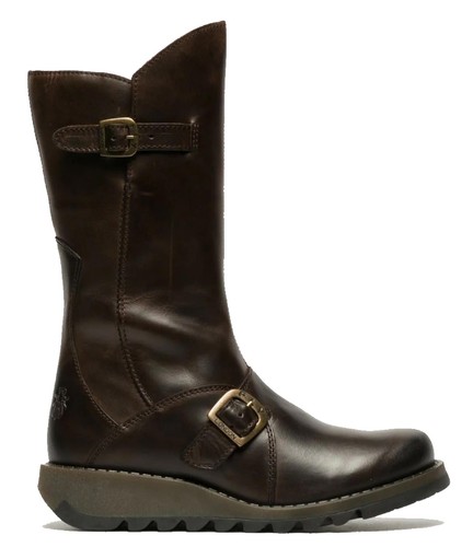 Fly london womens brown mes - brown, 2