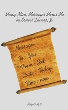 Many, Mini, Messages Minus Me.by Devers  New 9781418415327 Fast Free Shipping<|