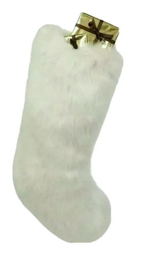 Large white faux - white, fur