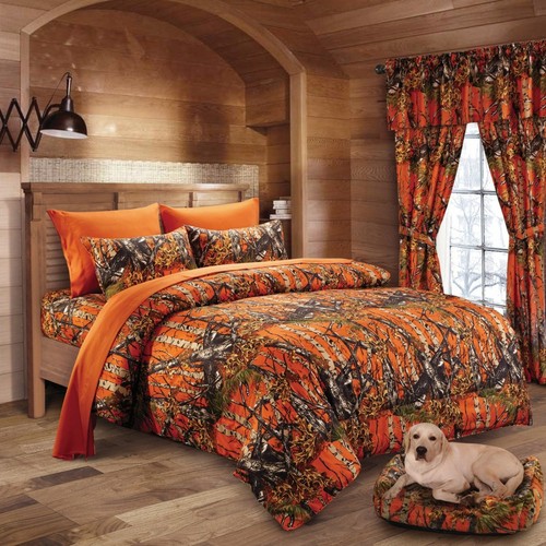 Rare orange camo bedding - rare, pc