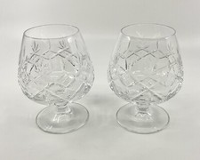 PAIR OF QUALITY LEAD CRYSTAL