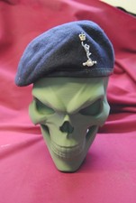 Royal Signals Beret and Badge Size 55