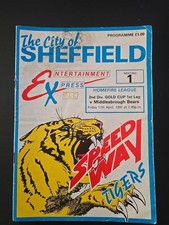 Sheffield Speedway Programme