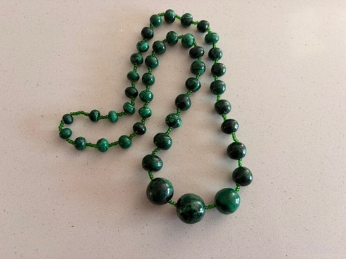 Vintage graduated malachite - vintage,