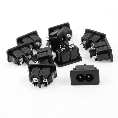 10pcs panel mount iec320 - panel, c8