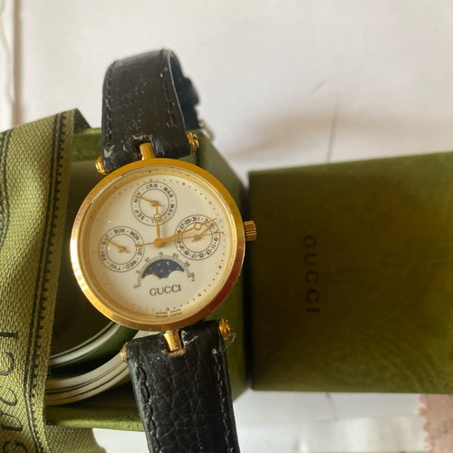 Vintage gucci moonphase triple - gucci,
