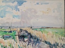 Original French watercolour