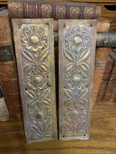 Pair reclaimed brass finger - reclaimed,