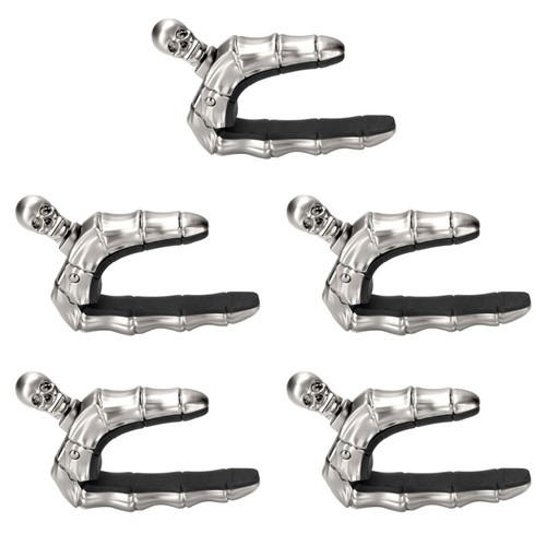 Metal guitar capo silver tone - metal,