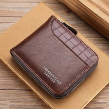 Mens Wallet with Zipper