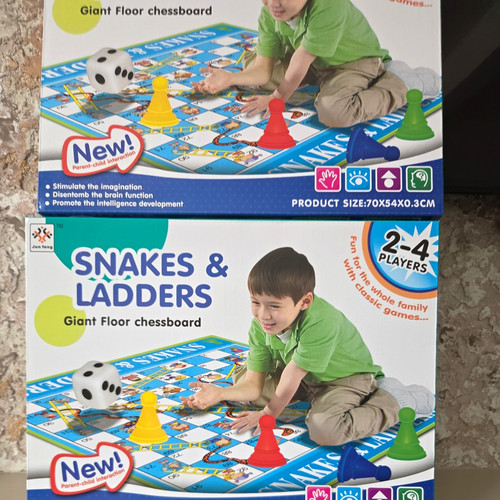 Jumbo snakes and - and, ladders