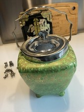 Brama Midwinter Deco Green Biscuit Jar