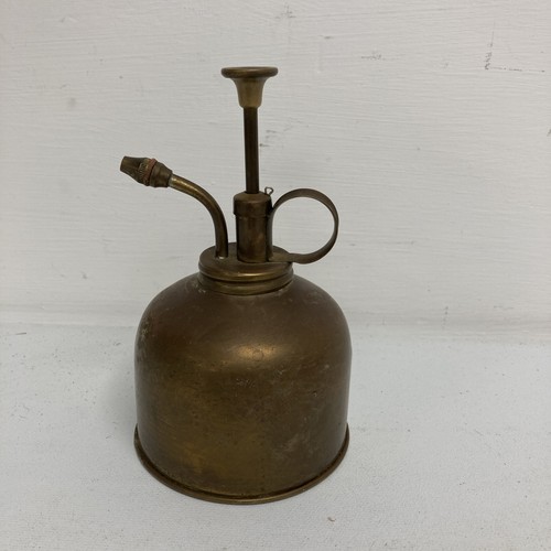 Vintage brass plant - (refjoh12),