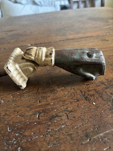 Antique french heavy iron - iron, hand