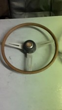 Original Springall Classic Wood Steering Wheel , Les Leston Rare Race Rally Part