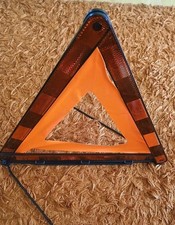 Warning Triangle Reflective Hazard Sign (Folding Road Emergency Breakdown)