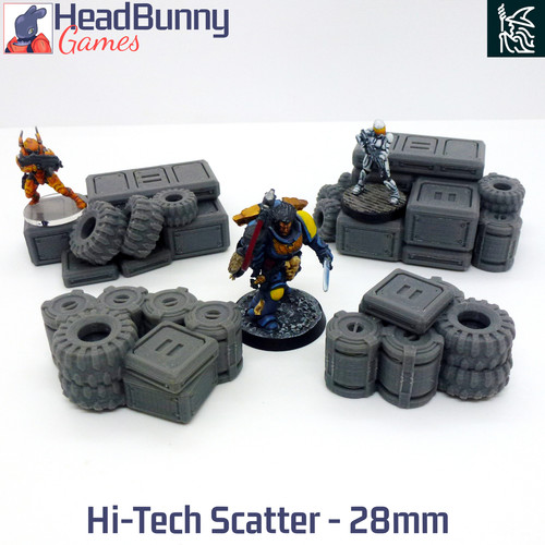 28mm 32mm unpainted - 28mm, hi-tech